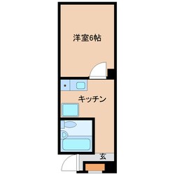 栄コーポの物件間取画像